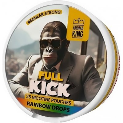 Aroma King Full Kick rainbow drops 20 mg/g 25 sáčků – Zboží Mobilmania