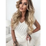 Fashionweek ažurová lehká a vzdušná NB-Heidi krémová – Zboží Mobilmania