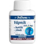 MedPharma Vápník Hořčík Zinek 107 tablet – Hledejceny.cz