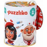 Puzzlika 13524 Profese 2 naučné 21 dílků – Zboží Dáma