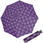 Doppler Fiber Magic Wave dámský plně automatický deštník fialový – Zboží Mobilmania