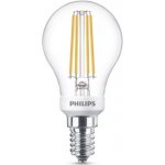 Philips LED kapka filament P45 5W/40W E14 2700K 470lm Dim 15Y BL˙ – Hledejceny.cz