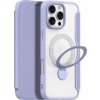 Pouzdro a kryt na mobilní telefon Apple Dux Ducis Skin X Pro s Ring Stand pro iPhone 16 Pro Purple