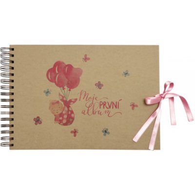 Baloušek Album A4 KRAFT - Holčička - 300 x 210 - BAL2-2-1 – Zboží Živě