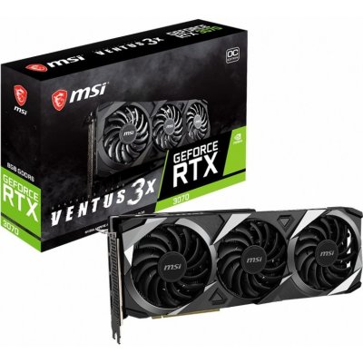 MSI GeForce RTX 3070 VENTUS 3X PLUS 8G OC LHR – Zboží Živě