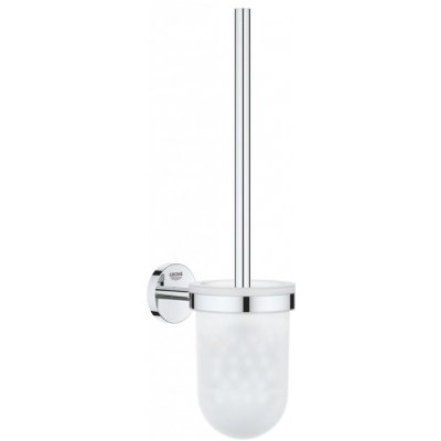 GROHE QuickFix Start Cosmopolitan WC štětka nástěnná s držákem sklo chrom 41169000 – Zboží Mobilmania