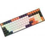 Royal Kludge RK100 RGB Brown switch black-orange – Sleviste.cz