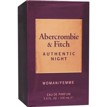 Abercrombie & Fitch Authentic Night parfémovaná voda dámská 100 ml