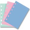 Filofax Poznámkový papír, linkovaný, 3 barvy náplň kapesních diářů formát A7 10 listů