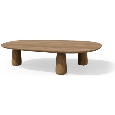 Tribu Teakový konferenční stolek Dunes, Tribu, oválný 140x107x32 cm – Hledejceny.cz