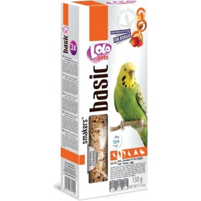 Lolo Pets Basic Smakers Tyčinky MIX pro andulky 90 g – Hledejceny.cz