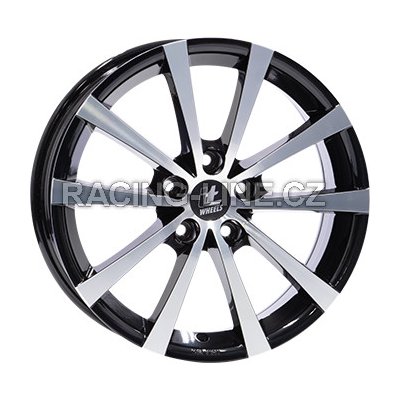 IT WHEELS 2 ALICE 7x17 5x112 ET48 gloss black polished – Hledejceny.cz