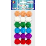 Bambulky mix barev, balení 18 ks – Zboží Dáma