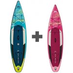 Paddleboard SUP set Aqua Marina Hyper 12'6" Coral Touring 11'6" – Zbozi.Blesk.cz