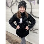 Joyce dívčí zimní dlouhá bunda Black černá – Zboží Mobilmania