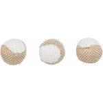 Trixie Sada 3ks jutových chrastících míčků 5 cm – Zboží Dáma