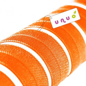 LESKLÁ lemovací pruženka šíře 1,8 cm, balení 3 m, Reflexní Oranžová