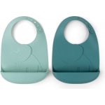Done by Deer Peekaboo bib 2pack Elphee blue – Zboží Dáma