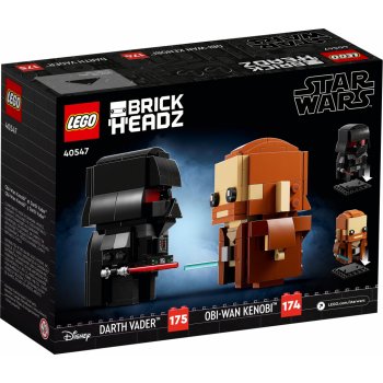 LEGO® BrickHeadz 40547 Obi-Wan Kenobi a Darth Vader