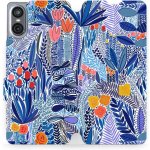 Mobiwear - Sony Xperia 10 VI - MP03P Modrá květena – Hledejceny.cz
