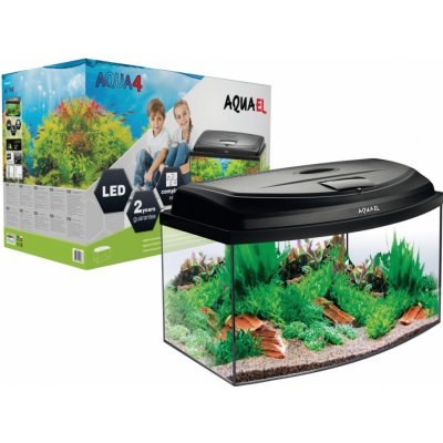 Aquael Aqua4 Start akvarijní set vypouklý 45 l – Zboží Mobilmania