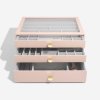 Stackers šperkovnice se šuplíky 3v1 Blush Supersize Drawers růžová 75912