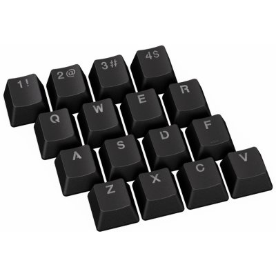 Endorfy PBT keycaps 124 ks černé EY0E001 – Zboží Živě