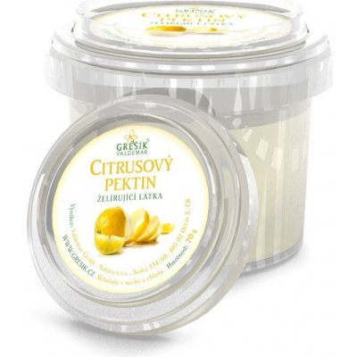 Valdemar Grešík - Natura CITRUSOVÝ PEKTIN 70 G – Sleviste.cz