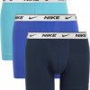 Boxerky, trenky, slipy nike trunk 3pk-everyday cotton stretch 0000KE1008-A9A