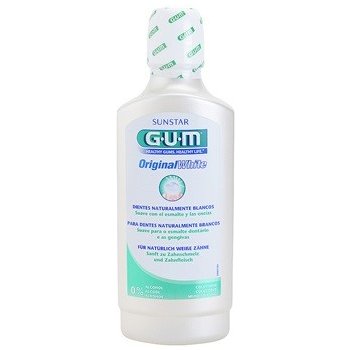 G.U.M Original White ústní voda s bělicím účinkem (Mouthwash - 0% Alcohol) 500 ml