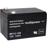 MULTIPOWER Pb 12V 7,2Ah – Zboží Živě