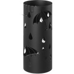 SongmicsHome Kovový stojan na deštníky ANABEL, 17x41cm, černá LUC024B01 – Zboží Dáma
