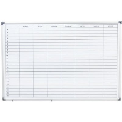 ARTA Týdenní plánovací tabule 90 x 60 cm – Hledejceny.cz