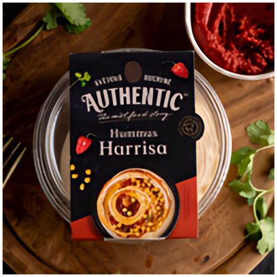 Authentic Hummus Harrisa 180 g – Zboží Dáma