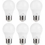 Maclean 6x LED žárovka, E27, 9W, 220-240V AC, teplá bílá, 3000K, 920lm, MCE273 – Zboží Mobilmania