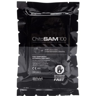 SAM Medical CHITOSAM 100 hemostatické krytí 7,6 cm x 1,83 m – Zboží Dáma