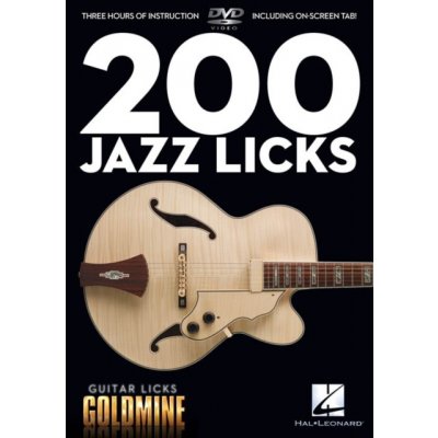 200 Jazz Licks DVD – Zboží Mobilmania