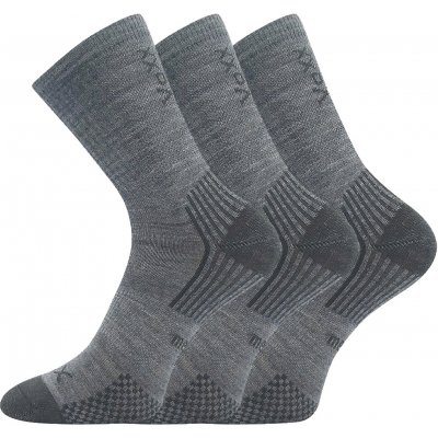 VoXX ponožky Optimalik světle šedá sv.šedá 3 páry
