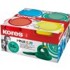 KORES Modelovací hmota MAGIC CLAY PASTEL set 4 barvy á 40g