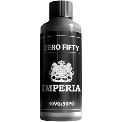 Boudoir Samadhi s.r.o. IMPERIA ZERO FIFTY PG50/VG50 0mg 100ml 1ks – Hledejceny.cz