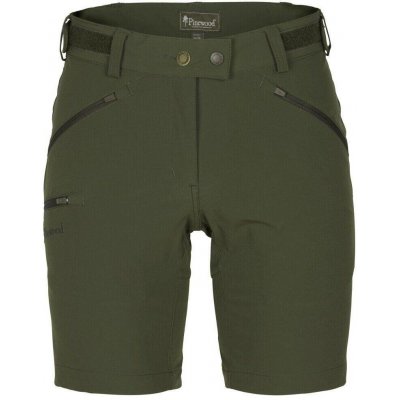 Šortky Pinewood Abisko Light Stretch Ladies Moss Green C34 – Sleviste.cz