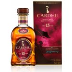 Cardhu 15y 40% 0,7 l (holá láhev) – Zboží Mobilmania