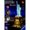 3D puzzle Ravensburger 3D puzzle svítící Socha svobody Noční edice 108 ks