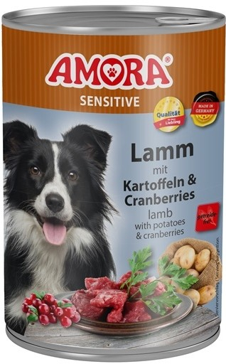 Amora Dog Dose Sensitive jehněčí s brambory 400 g