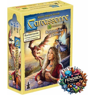 Mindok Carcassonne Princezna a drak – Zboží Živě