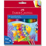 Faber-Castell 1442 akvarelové 24 ks + štětec – Hledejceny.cz