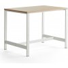 Konferenční stolek AJ Produkty Stůl Various 120x80 cm bílé nohy dub