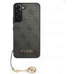 Pouzdro Guess 4G Charms Samsung Galaxy S23 šedé – Sleviste.cz