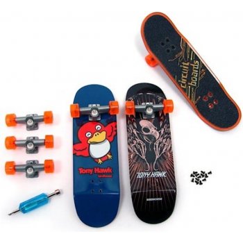 Teddies Skateboard prstový plast 10cm s doplňky asst