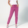 Dámské tepláky Blancheporte Jogging kalhoty z česaného moltonu jednobarevné růžové dřevo